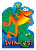 Leap Frog Friends: Frog "Join Us!" Invitations (8)