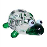 Turbo the Tortoise Mini Glass Sculpture
