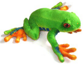 Baby Velvety Plush Red-Eyed Treefrog