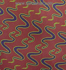 Snakes in Design Silk Necktie
