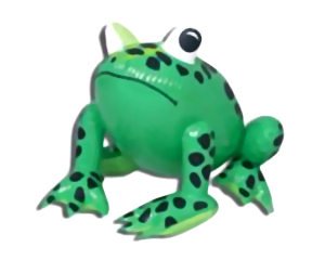 19" Inflatable Green Frog