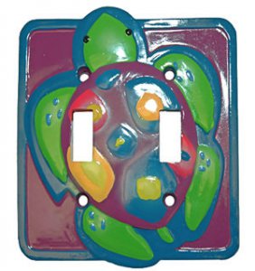 Turtle Time Double Switchplate