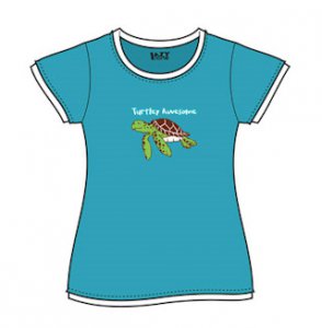 Turtley Awesome Fitted T-Shirt