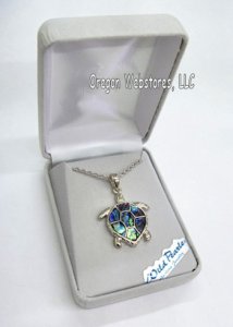 Turtle Time Abalone Necklace