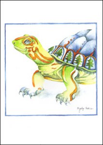 "Turtle's Gift" Boxed Holiday Cards (10)