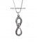Sterling Infinity Snake Necklace