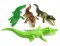 3-inch Assorted Toy Alligators (12 pcs)